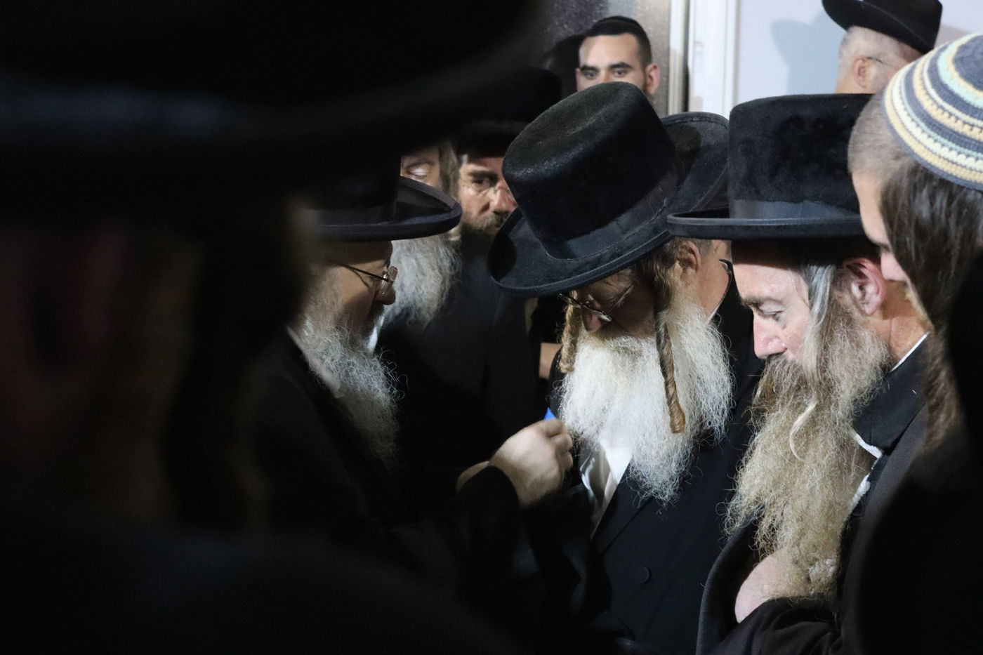 מסע הלווית הרה"ג רבי מנחם בן ציון גרוסמן זצ"ל