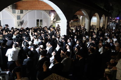 מסע הלווית הרה"ג רבי מנחם בן ציון גרוסמן זצ"ל