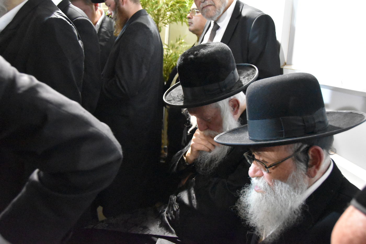 מסע הלווית הרה"ג רבי מנחם בן ציון גרוסמן זצ"ל