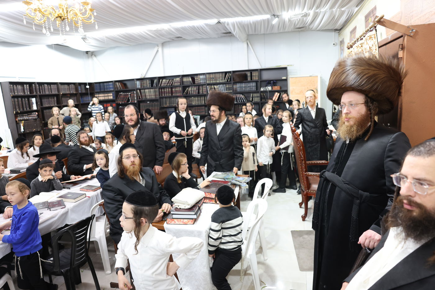 סוכות בחצר ספינקא בית שמש