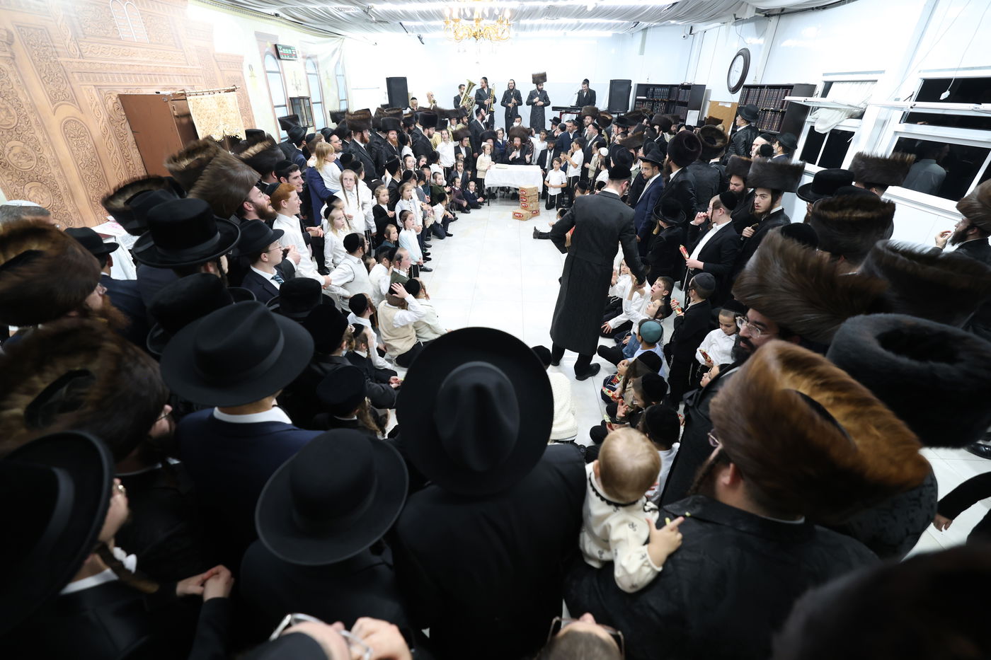 סוכות בחצר ספינקא בית שמש