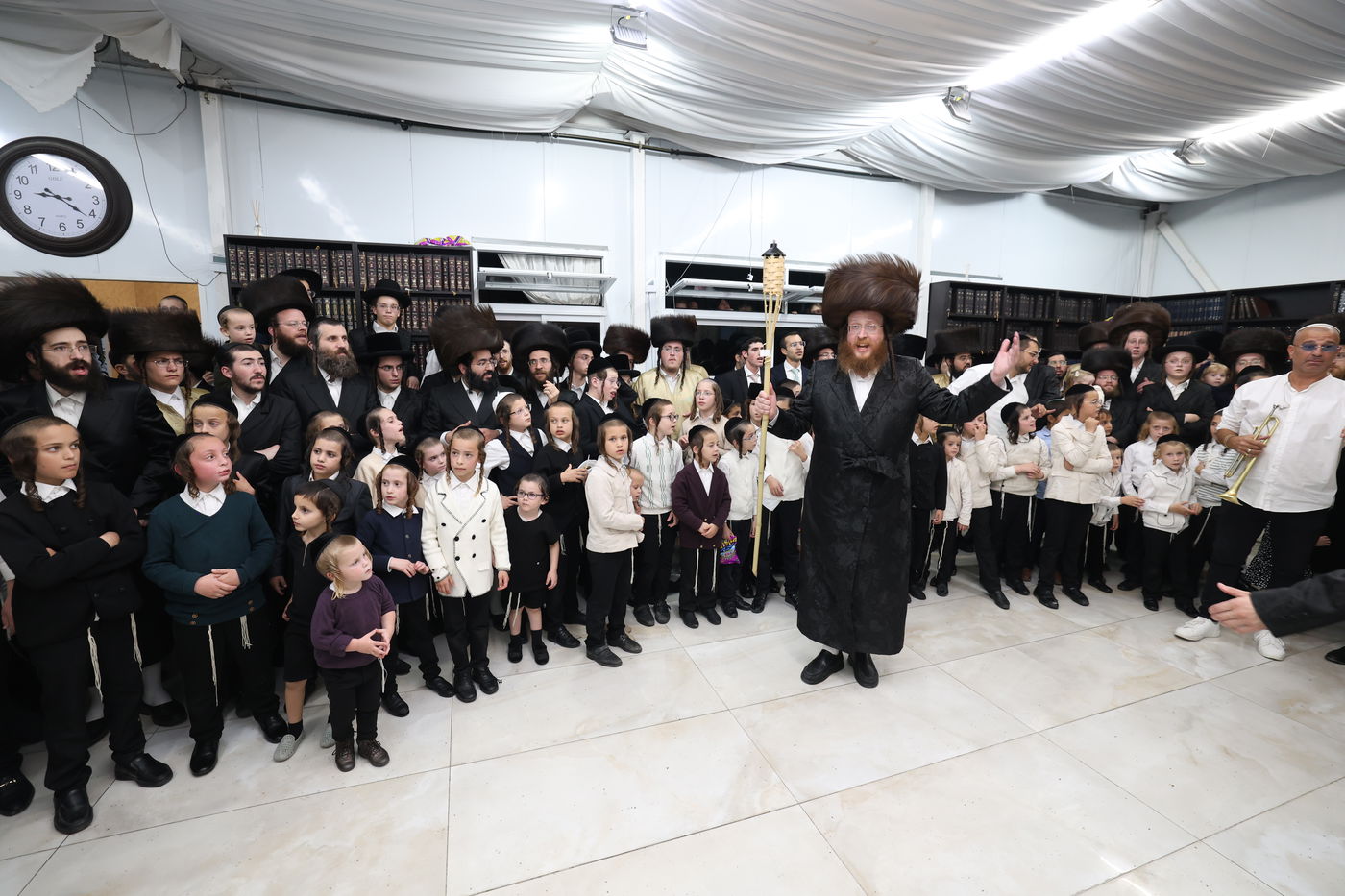 סוכות בחצר ספינקא בית שמש