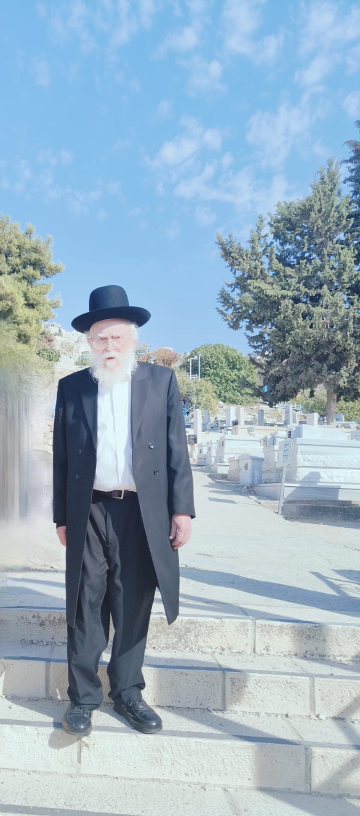 הגרב''ד אלישיב בביקור היסטורי בצפת ובמירון