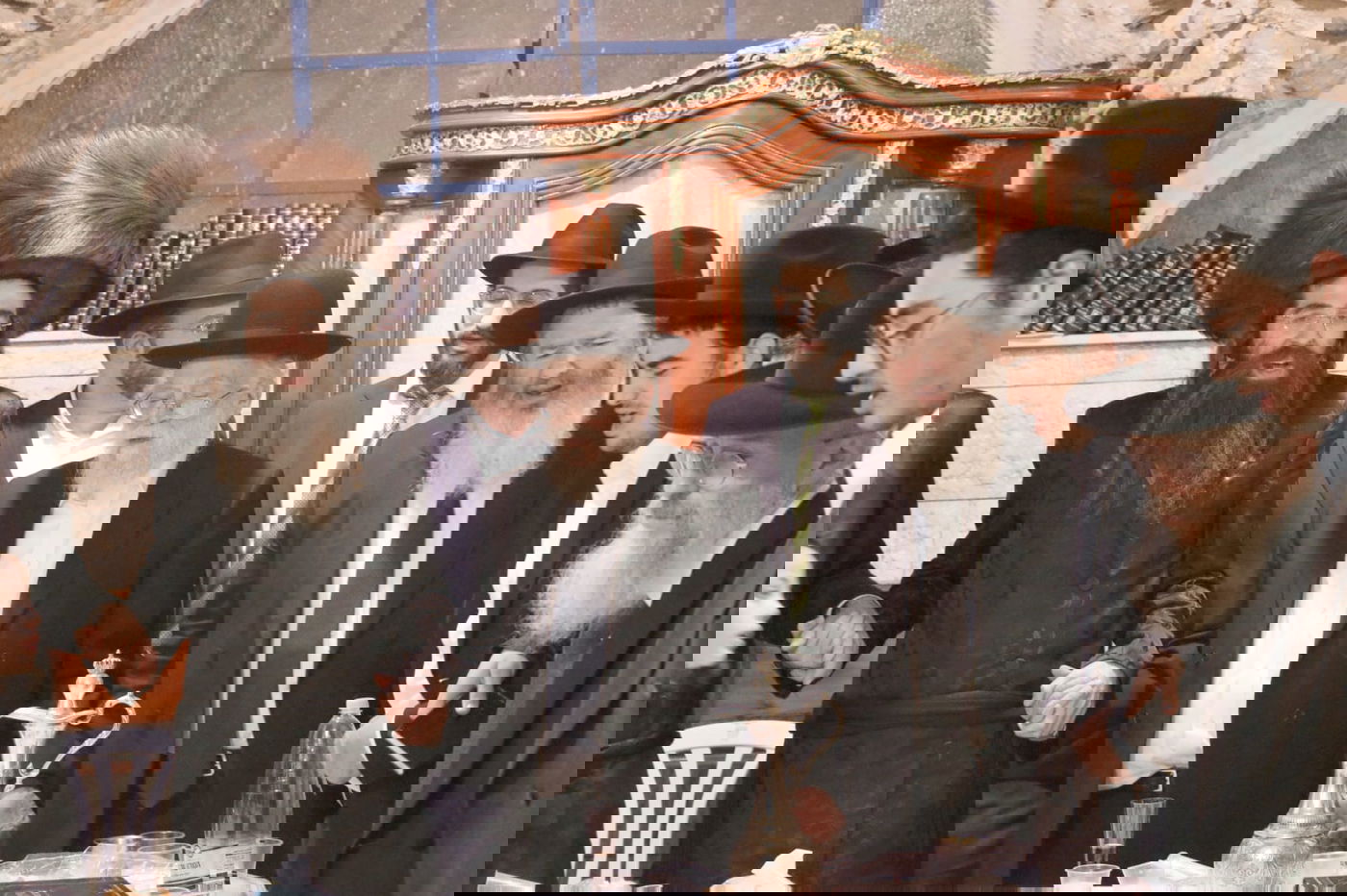 הגרב''ד אלישיב בביקור היסטורי בצפת ובמירון