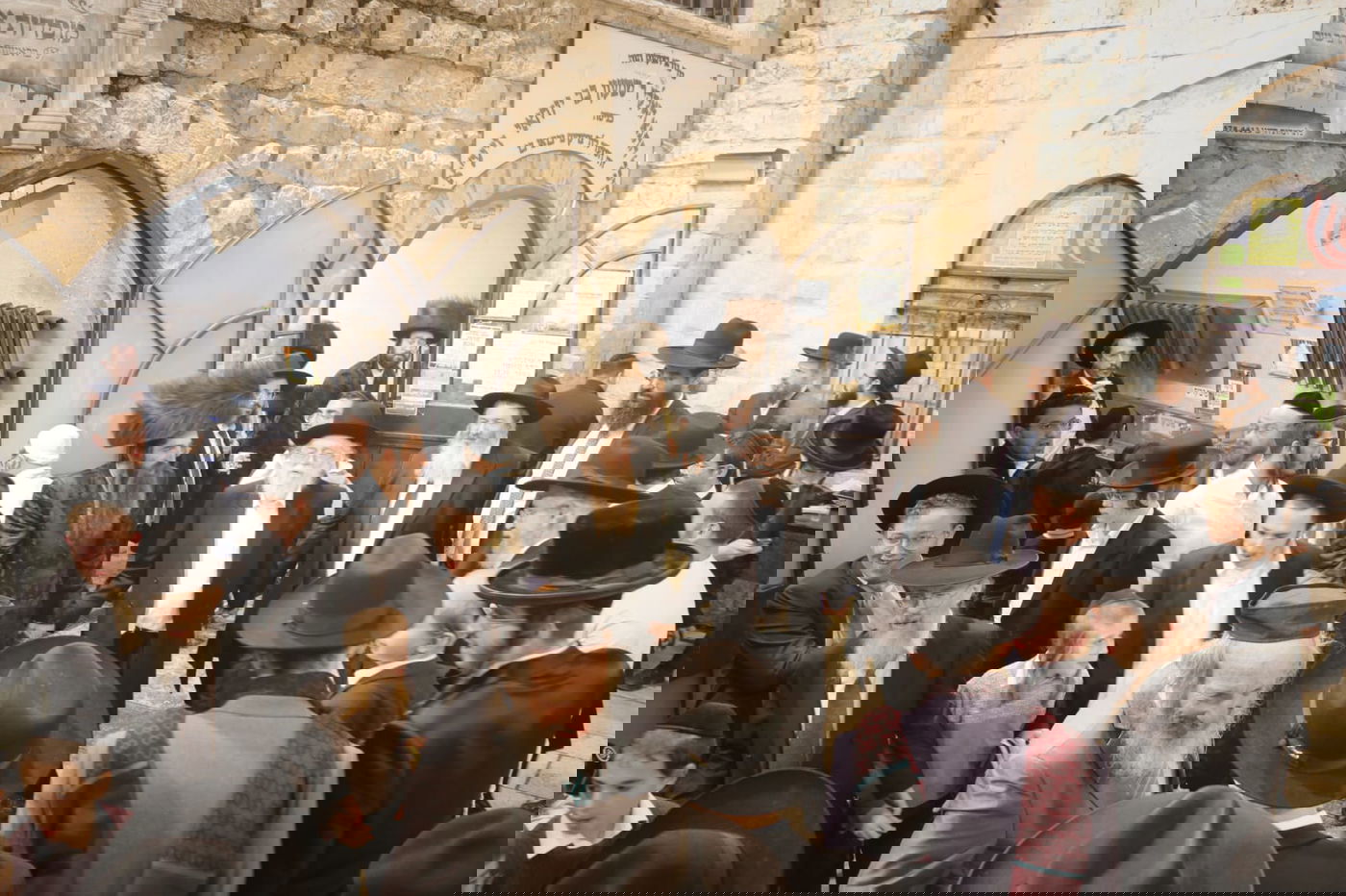 הגרב''ד אלישיב בביקור היסטורי בצפת ובמירון