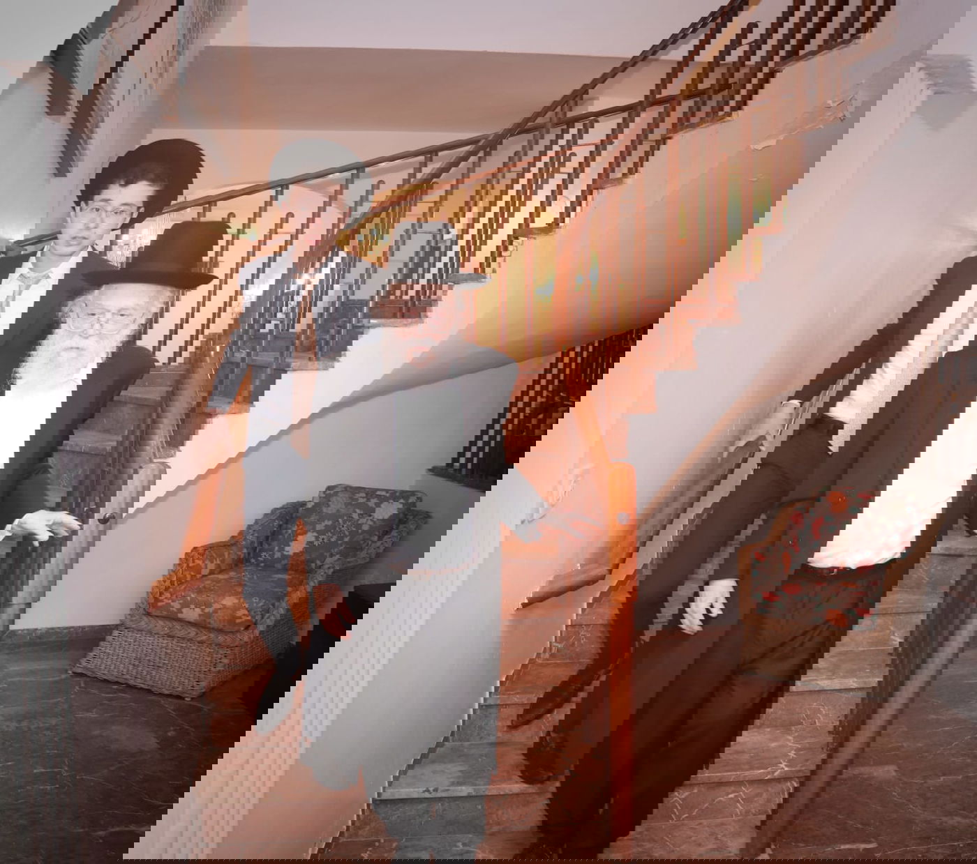 הגרב''ד אלישיב בביקור היסטורי בצפת ובמירון