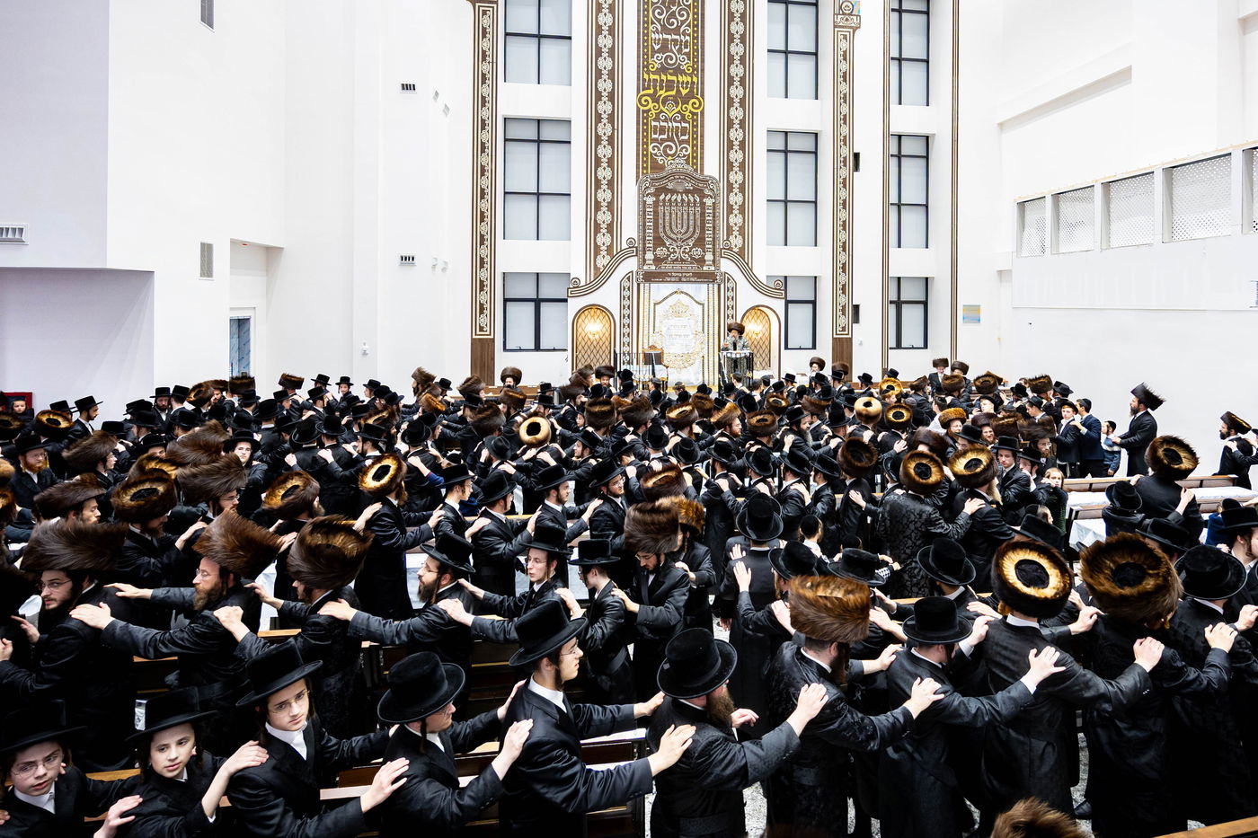 חג הסוכות ושמחת תורה בחצה"ק באבוב 45