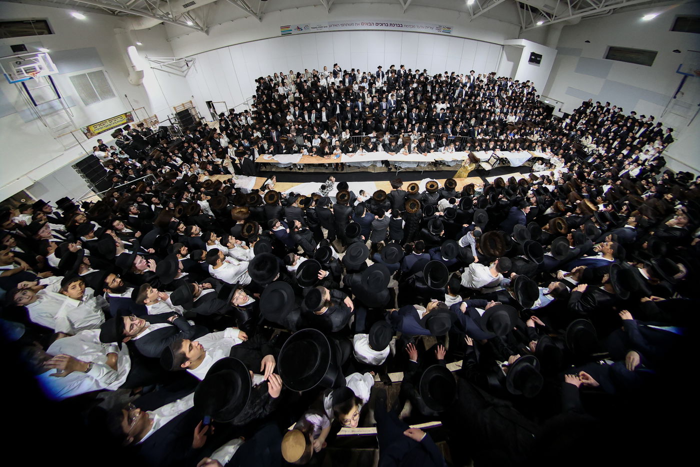 הרה"צ רבי אלימלך בידרמן בהכנה להושענא רבה