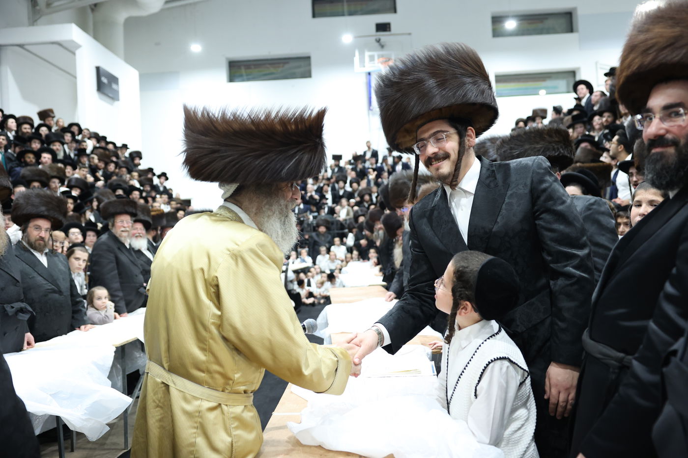 הרה"צ רבי אלימלך בידרמן בהכנה להושענא רבה