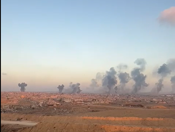 צה"ל תוקף בעזה - לאחר שחמאס הפרו את הפסקת האש