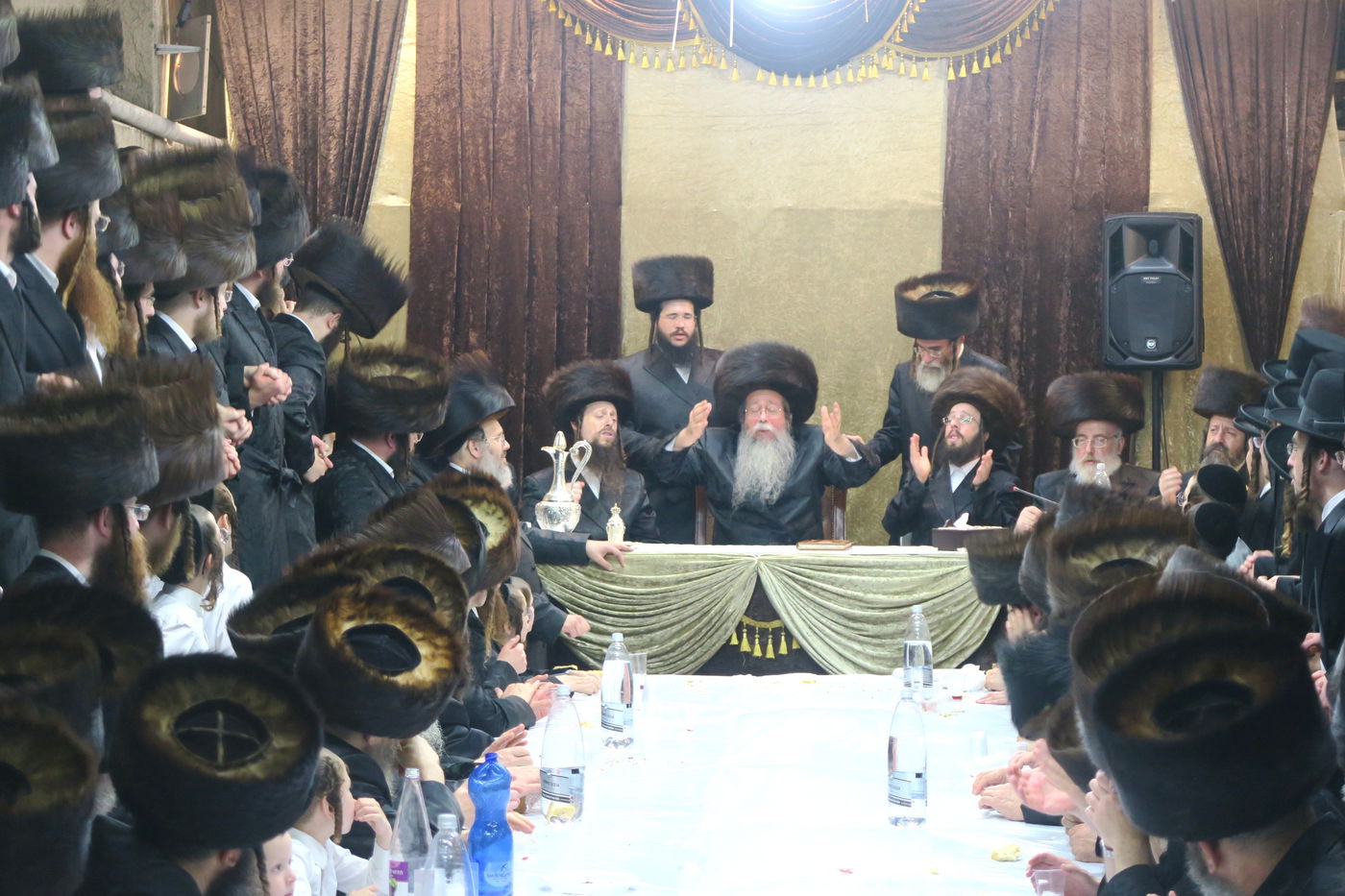 חג הסוכות בחצה"ק 'שבט הלוי'