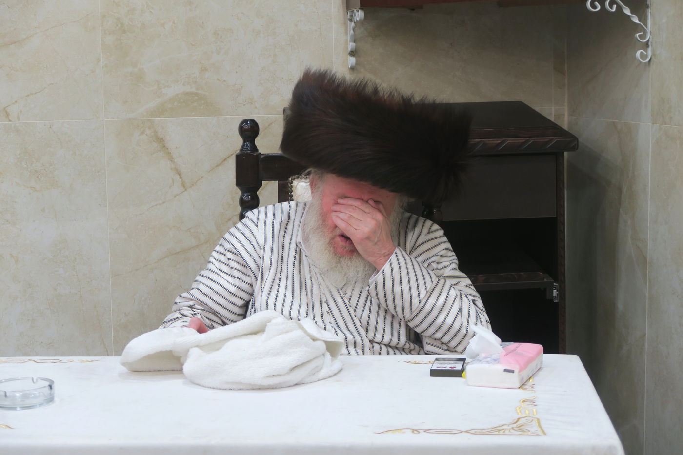 שמחת בית השואבה אצל האדמו"ר המהרי"ד מלעלוב