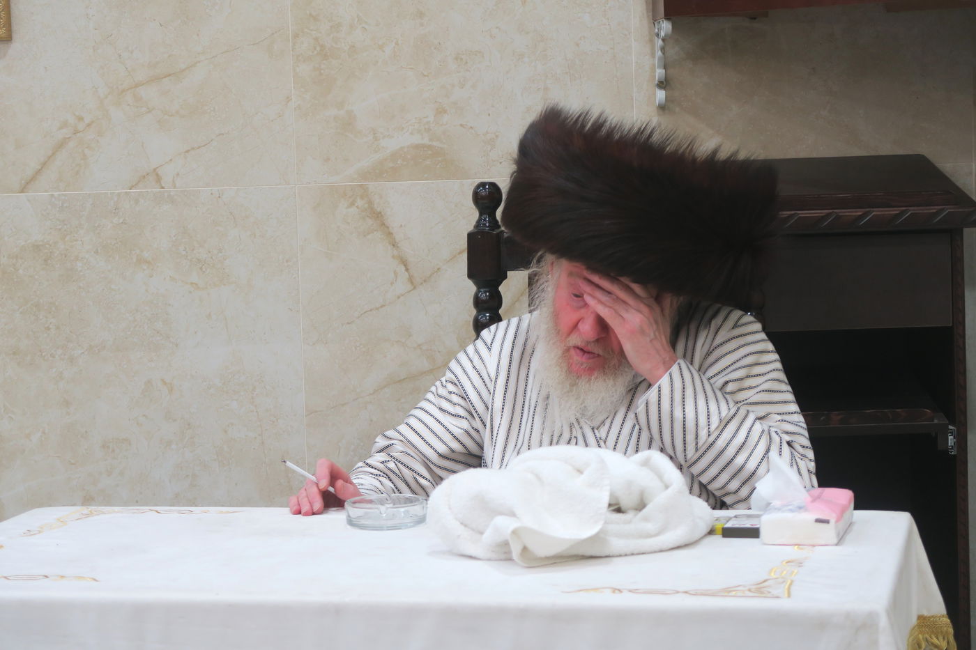 שמחת בית השואבה אצל האדמו"ר המהרי"ד מלעלוב