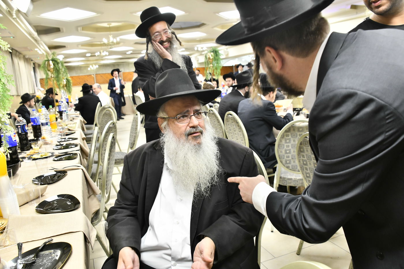 שמחת בר המצווה לבנו של גדליה סילמן, נכד הראב"ד הגר"י סילמן 