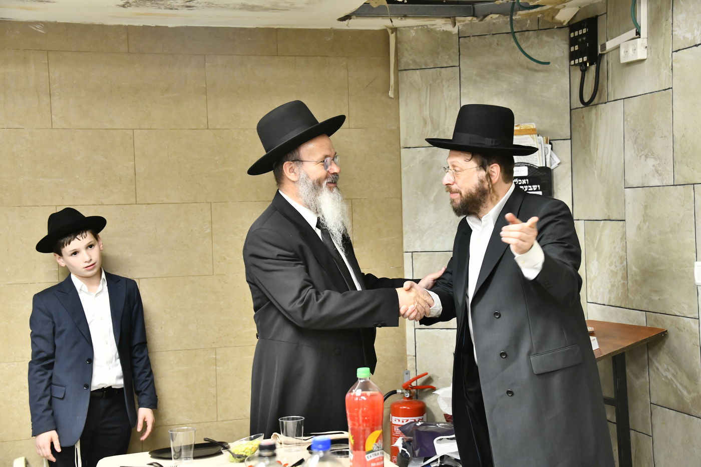 שמחת בר המצווה לבנו של גדליה סילמן, נכד הראב"ד הגר"י סילמן 