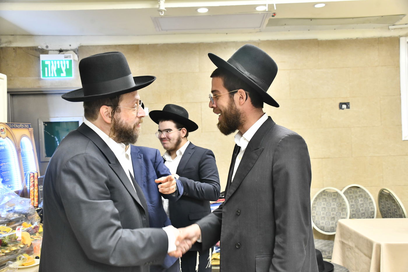 שמחת בר המצווה לבנו של גדליה סילמן, נכד הראב"ד הגר"י סילמן 