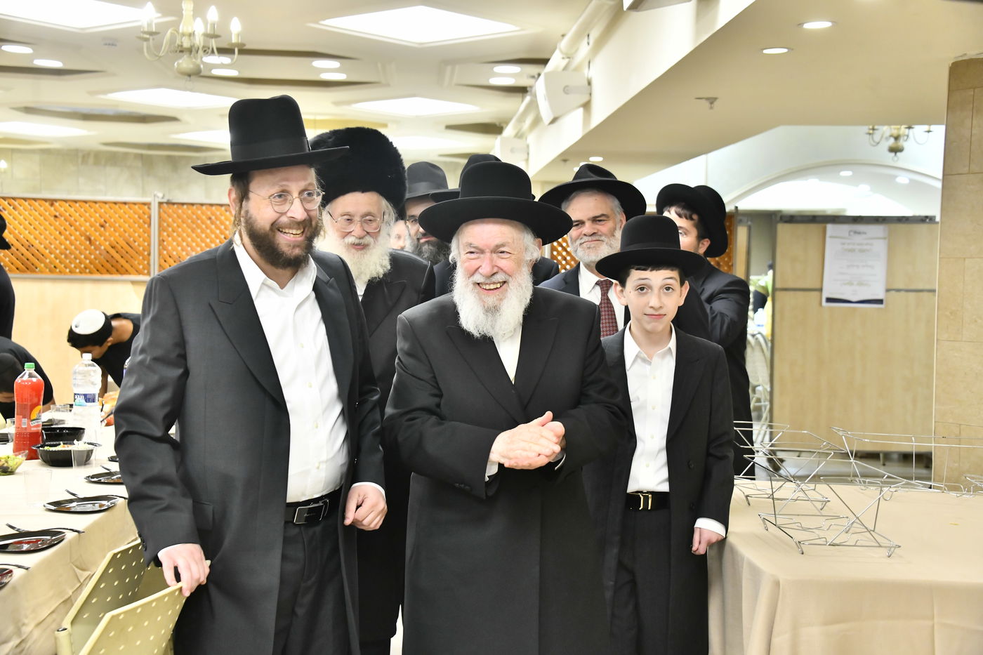 שמחת בר המצווה לבנו של גדליה סילמן, נכד הראב"ד הגר"י סילמן 