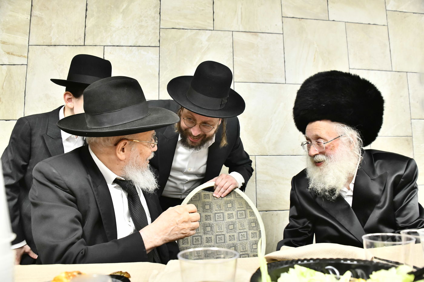 שמחת בר המצווה לבנו של גדליה סילמן, נכד הראב"ד הגר"י סילמן 