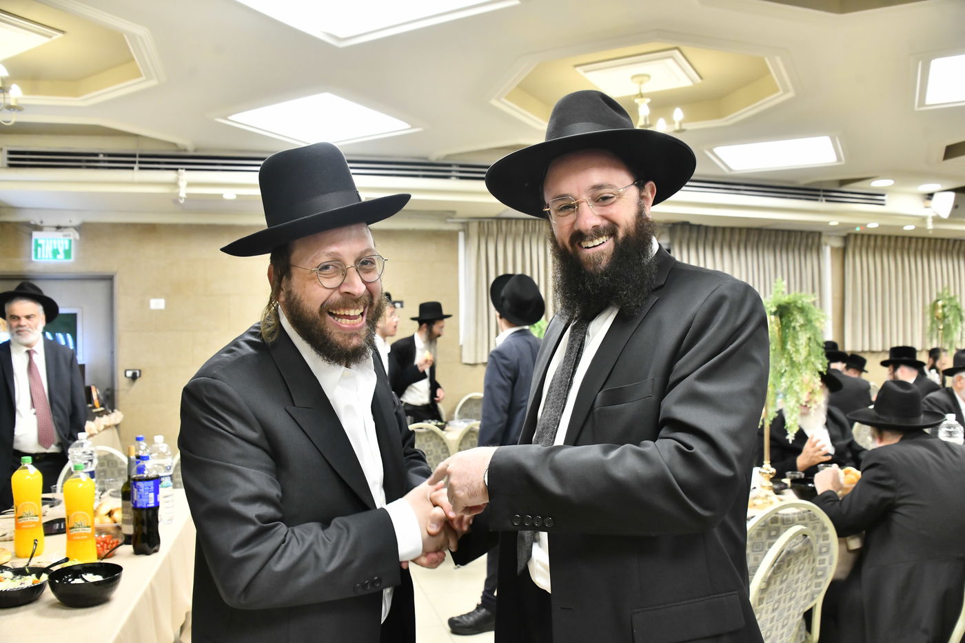 שמחת בר המצווה לבנו של גדליה סילמן, נכד הראב"ד הגר"י סילמן 