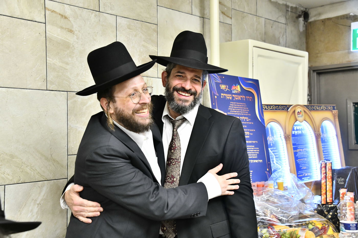 שמחת בר המצווה לבנו של גדליה סילמן, נכד הראב"ד הגר"י סילמן 