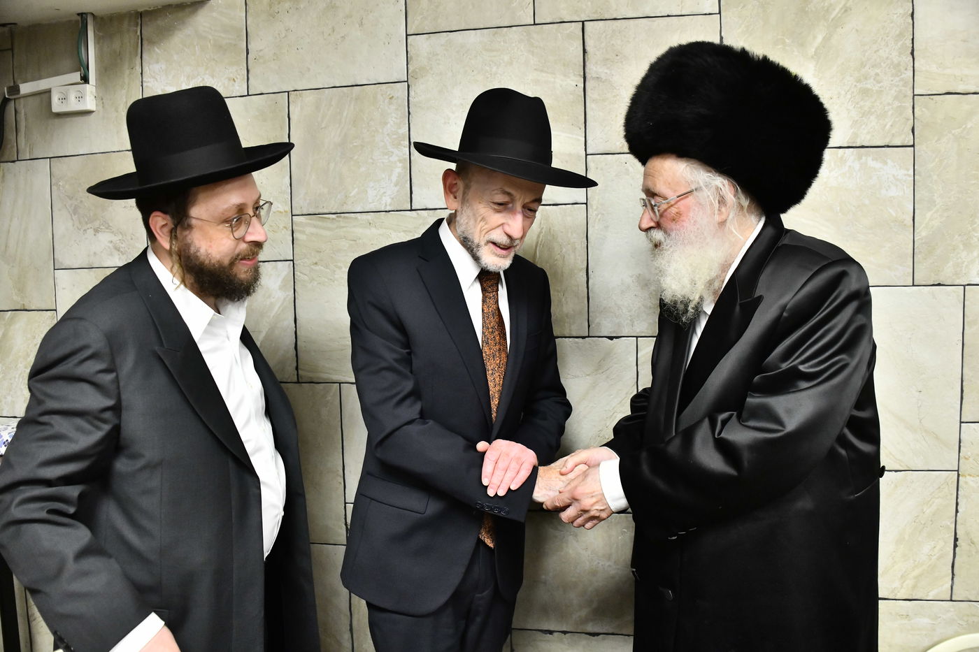 שמחת בר המצווה לבנו של גדליה סילמן, נכד הראב"ד הגר"י סילמן 