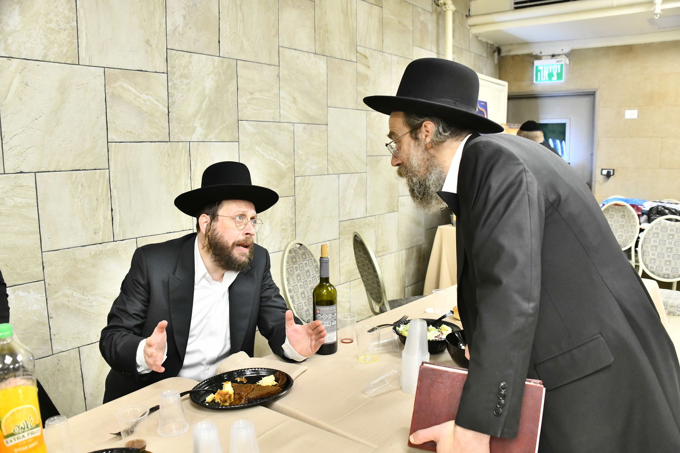 שמחת בר המצווה לבנו של גדליה סילמן, נכד הראב"ד הגר"י סילמן 