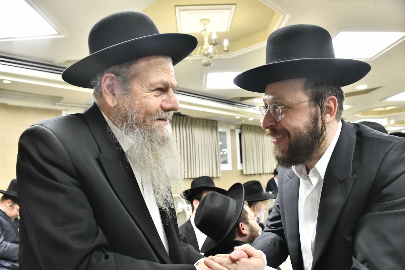 שמחת בר המצווה לבנו של גדליה סילמן, נכד הראב"ד הגר"י סילמן 