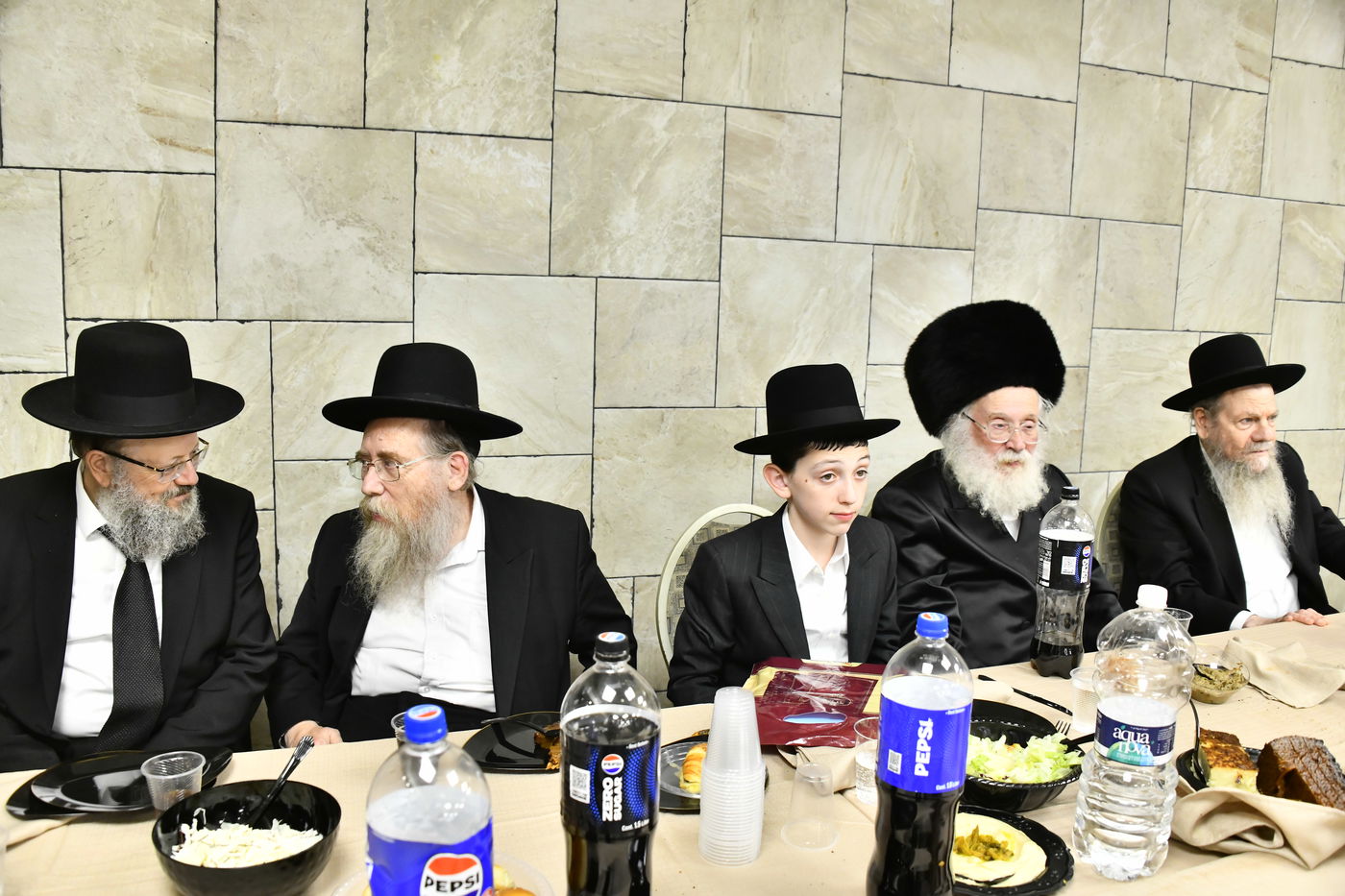 שמחת בר המצווה לבנו של גדליה סילמן, נכד הראב"ד הגר"י סילמן 