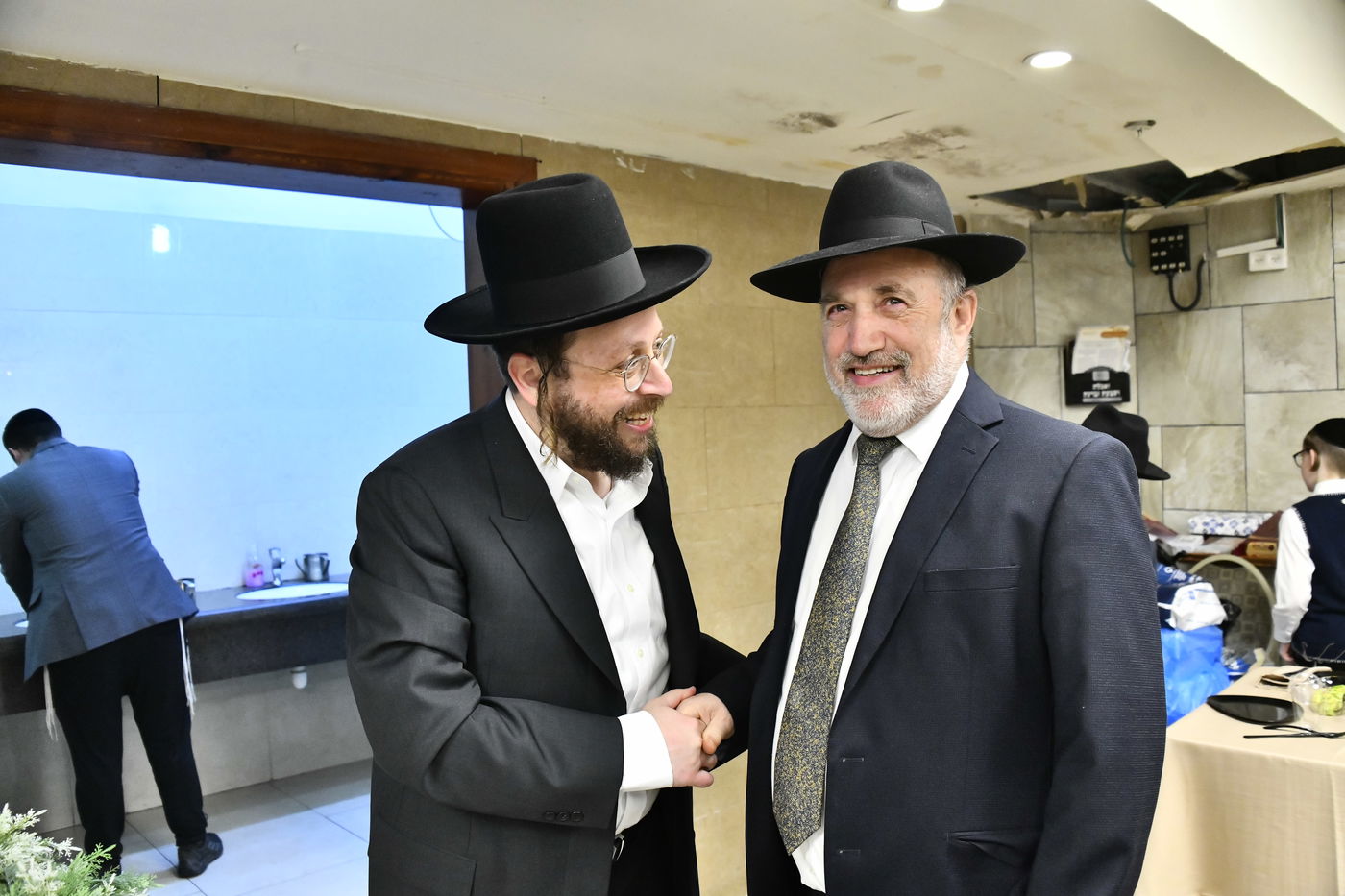 שמחת בר המצווה לבנו של גדליה סילמן, נכד הראב"ד הגר"י סילמן 