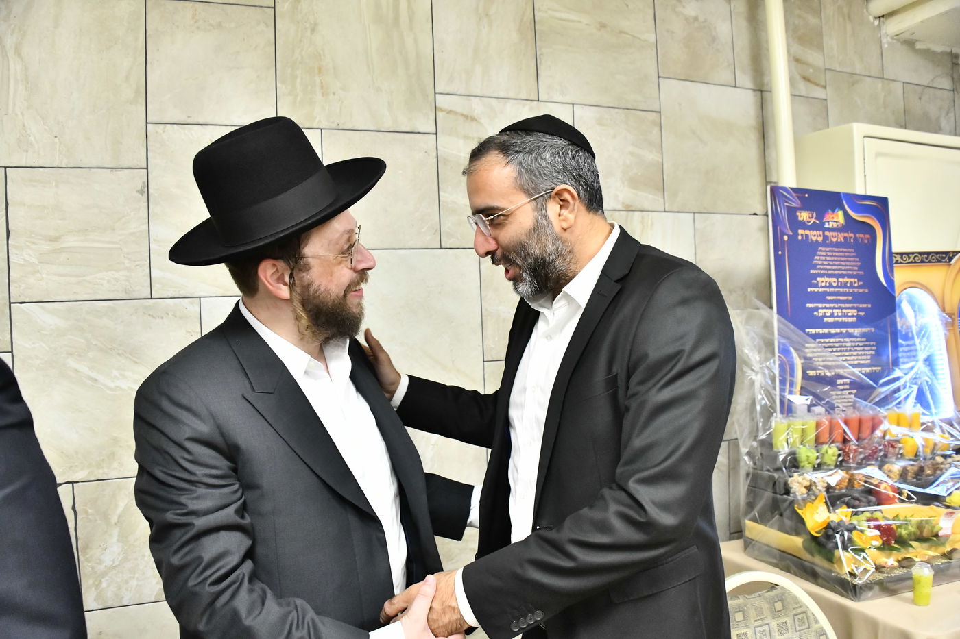 שמחת בר המצווה לבנו של גדליה סילמן, נכד הראב"ד הגר"י סילמן 