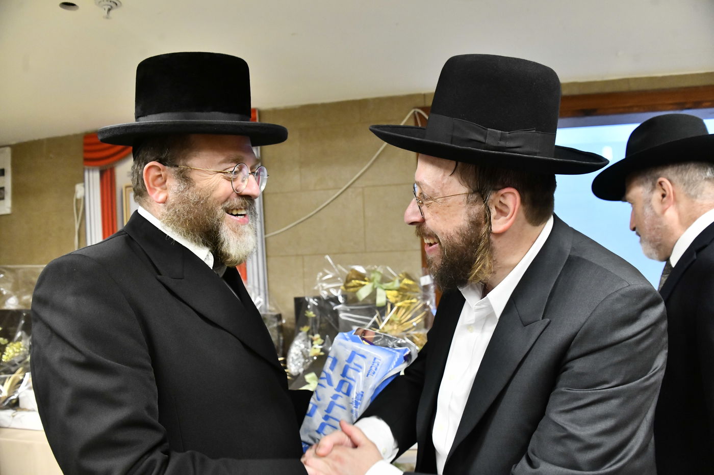 שמחת בר המצווה לבנו של גדליה סילמן, נכד הראב"ד הגר"י סילמן 