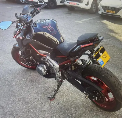 האופנוע של הרוכב