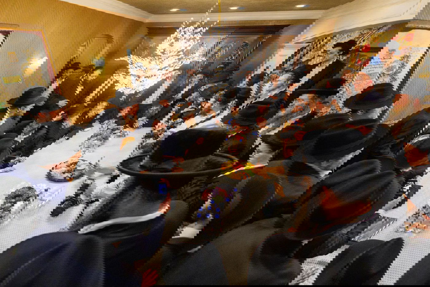 היום הראשון למסע הגר"ד לנדו בארצות הברית