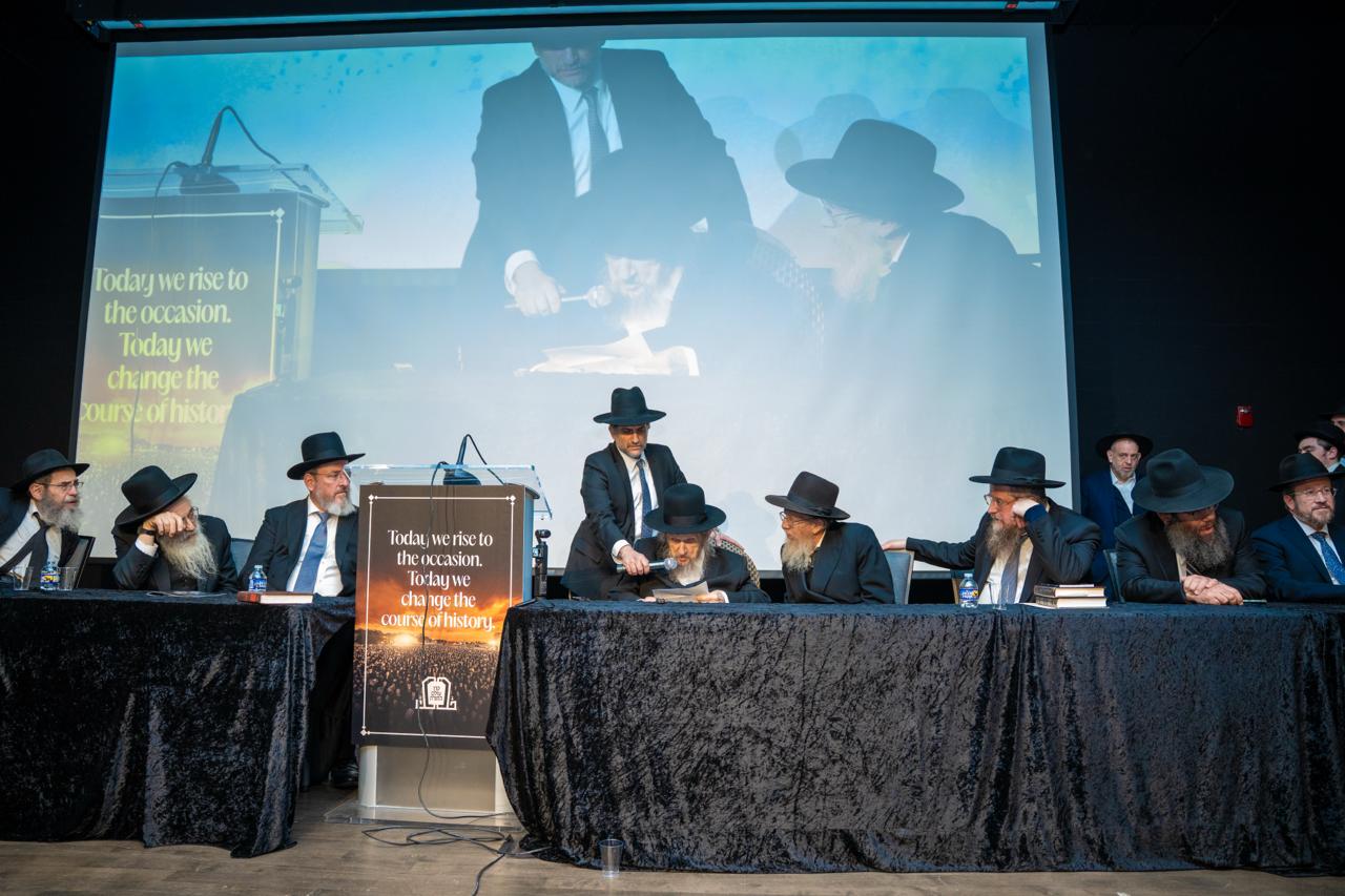 היום הראשון למסע הגר"ד לנדו בארצות הברית