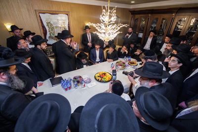 היום הראשון למסע הגר"ד לנדו בארצות הברית