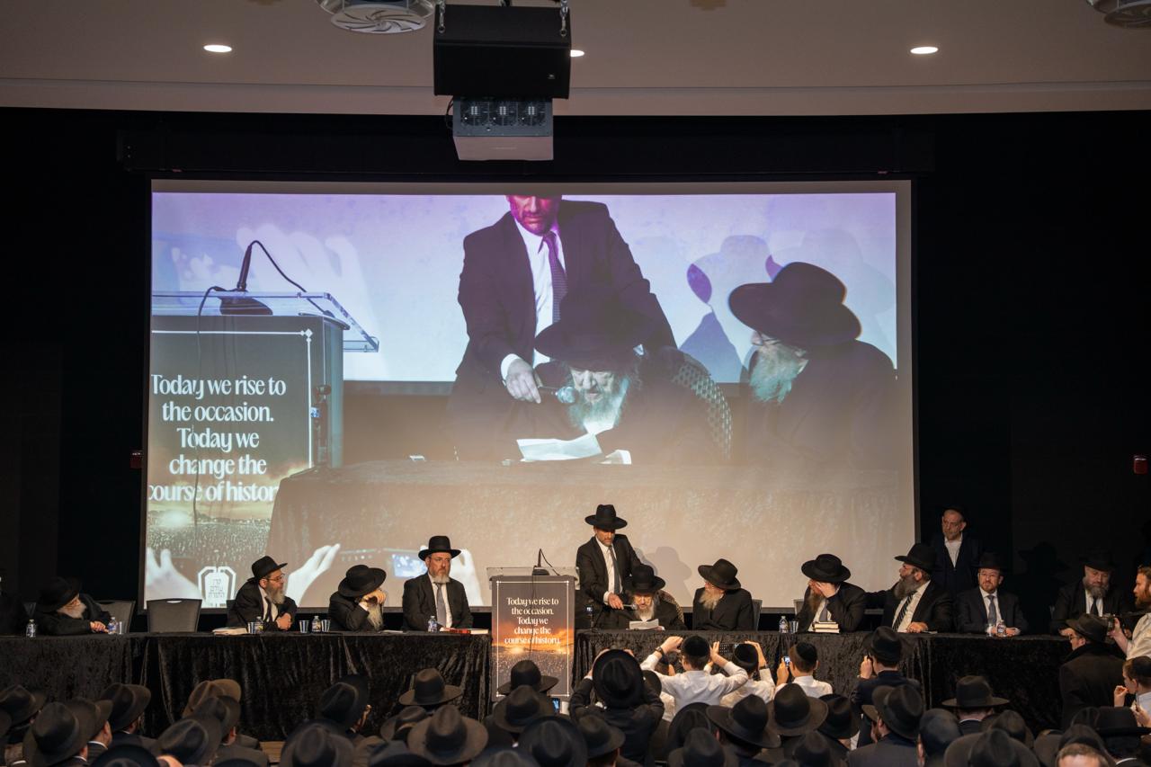 היום הראשון למסע הגר"ד לנדו בארצות הברית