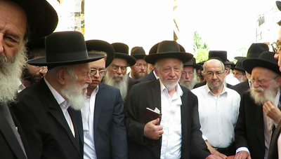 מסע הלויית הבה"ח יחיאל יהושע גלאי זצ"ל