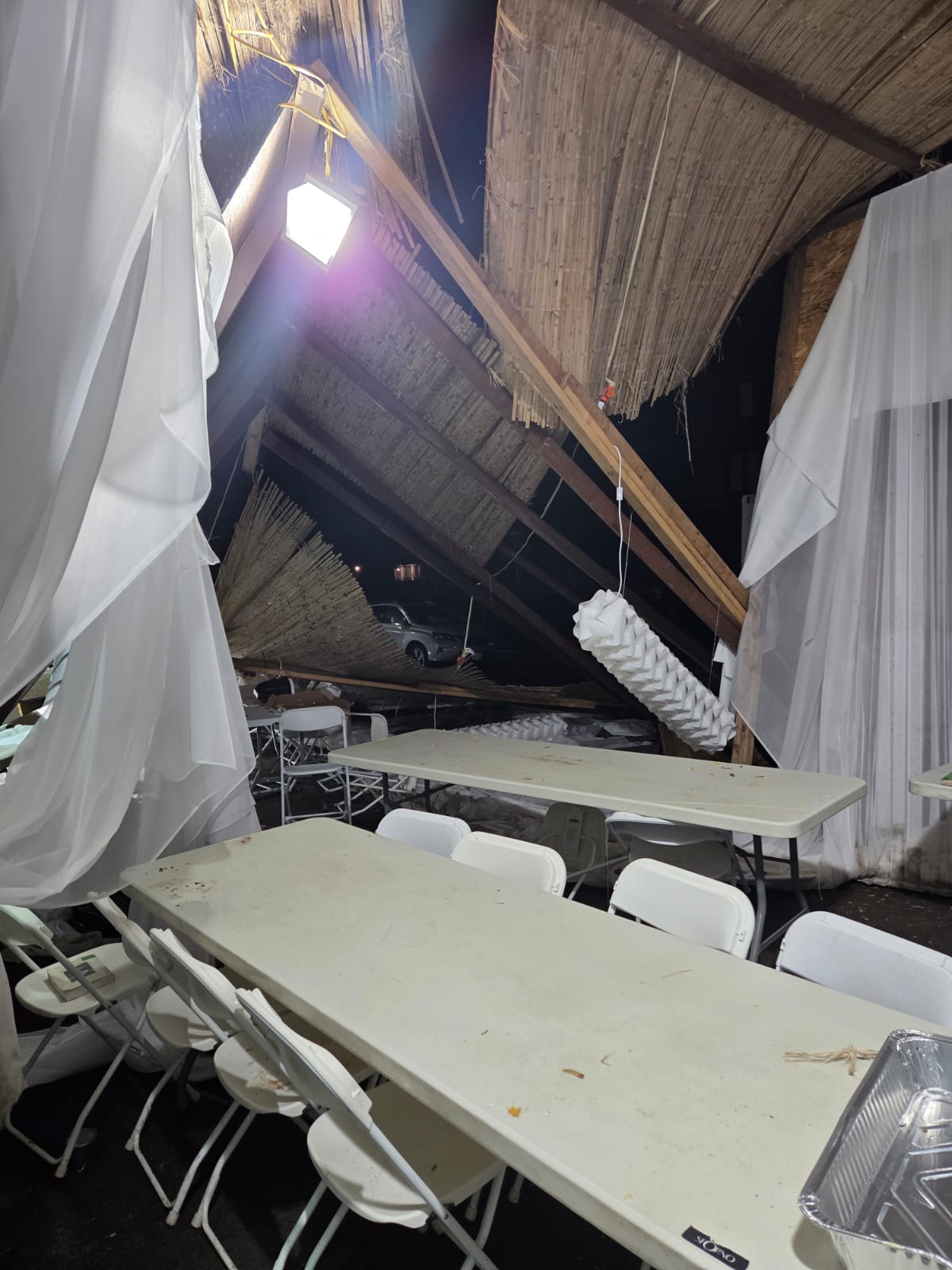 "קרה פה נס": המתחם הענק בשכונה החרדית קרס באמצע הלילה