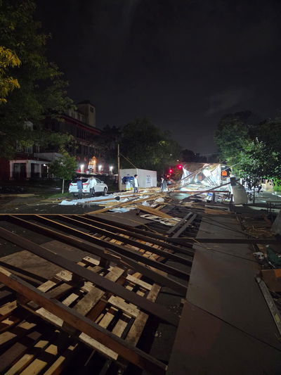 "קרה פה נס": המתחם הענק בשכונה החרדית קרס באמצע הלילה