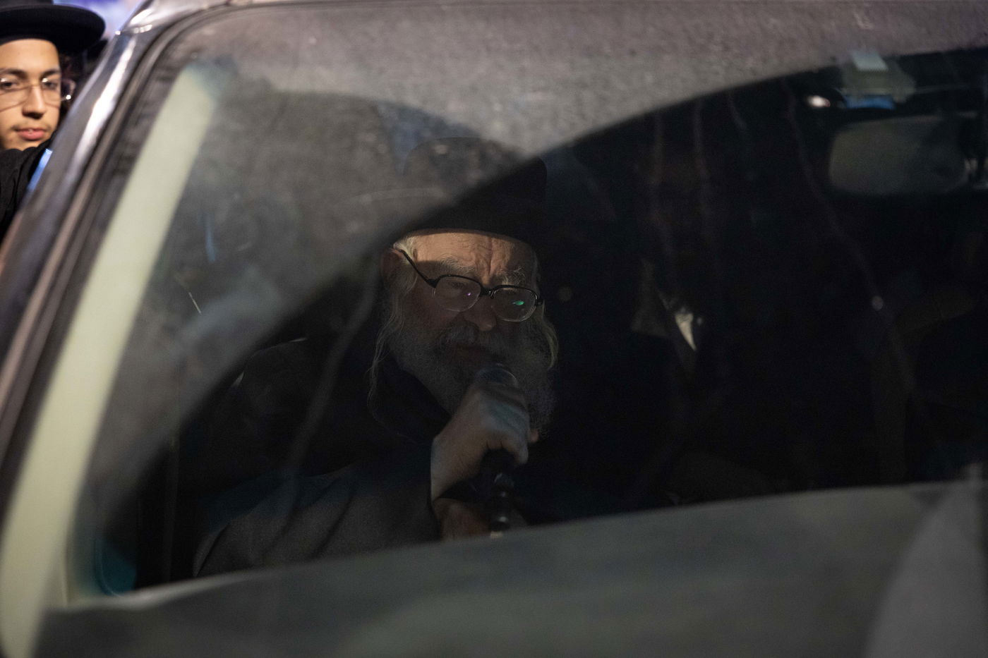 מחאה נגד גזירת הגיוס בראשות האדמו"ר ממשכנות הרועים