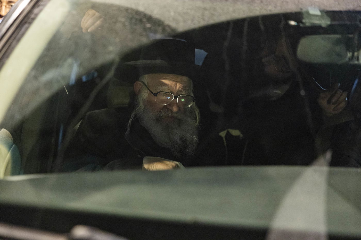 מחאה נגד גזירת הגיוס בראשות האדמו"ר ממשכנות הרועים