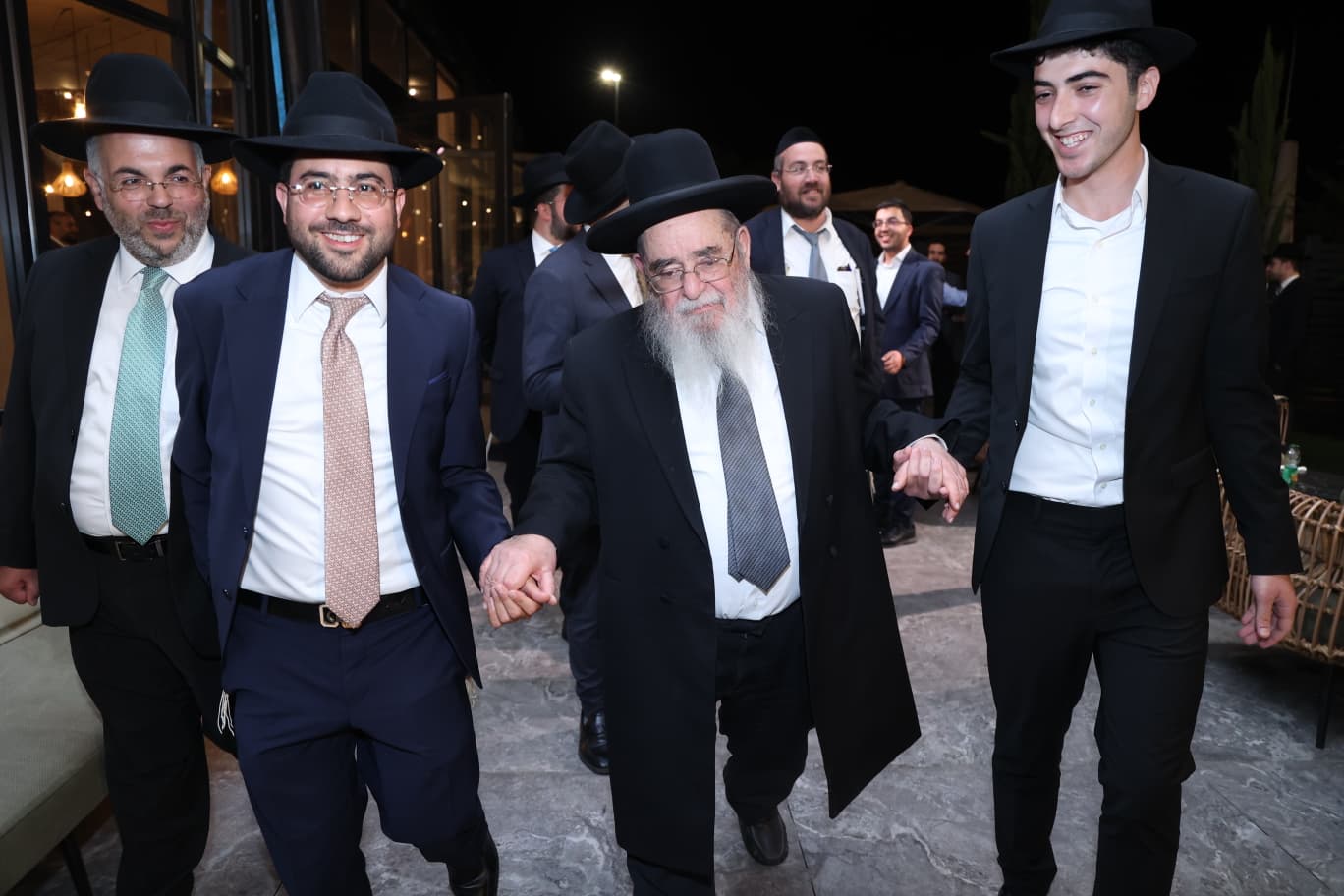 שמחת בר המצווה לבן הגר"י סיני