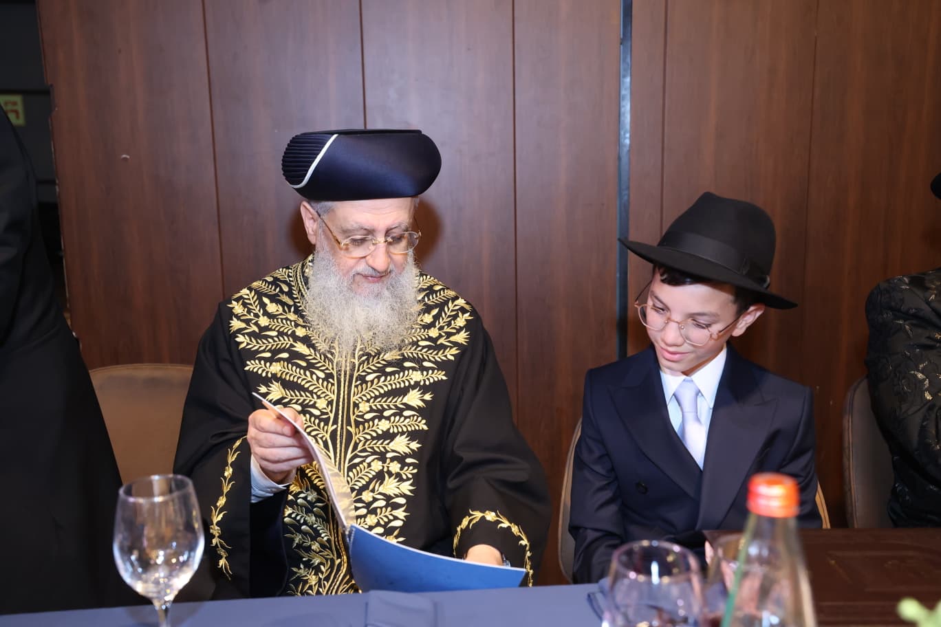 שמחת בר המצווה לבן הגר"י סיני