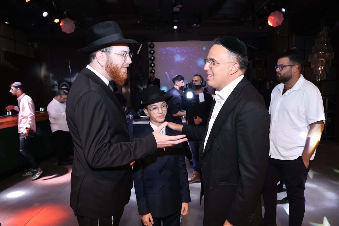 שמחת בר המצווה לבן הגר"י סיני