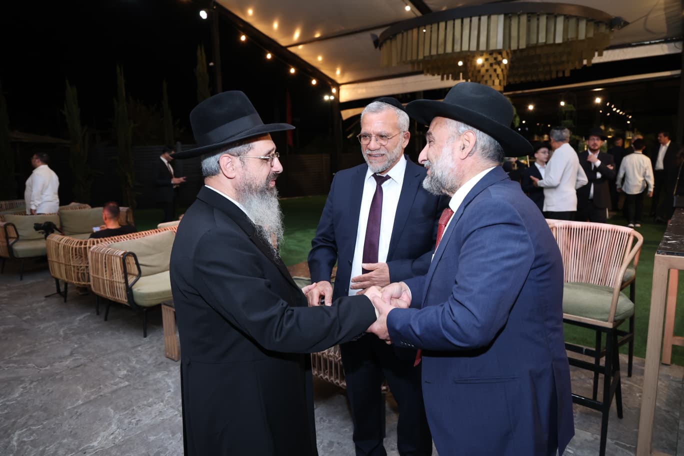 שמחת בר המצווה לבן הגר"י סיני