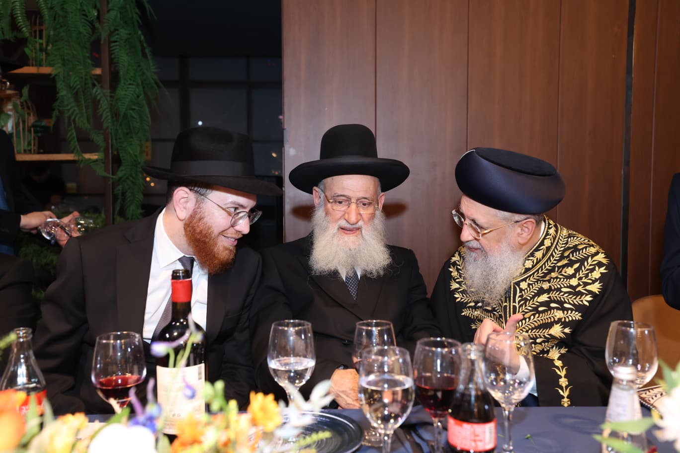 שמחת בר המצווה לבן הגר"י סיני