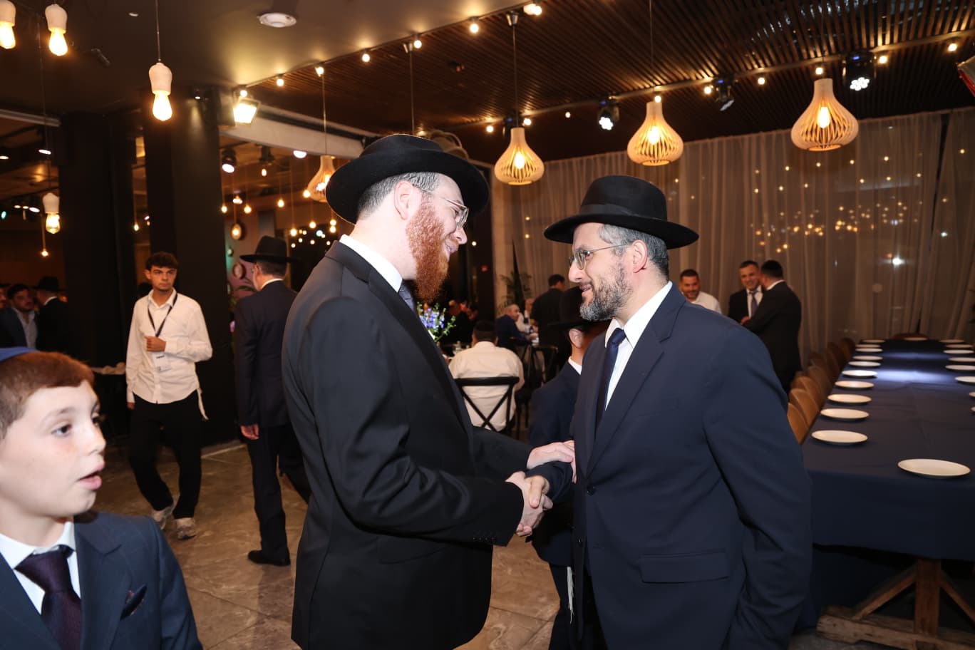 שמחת בר המצווה לבן הגר"י סיני