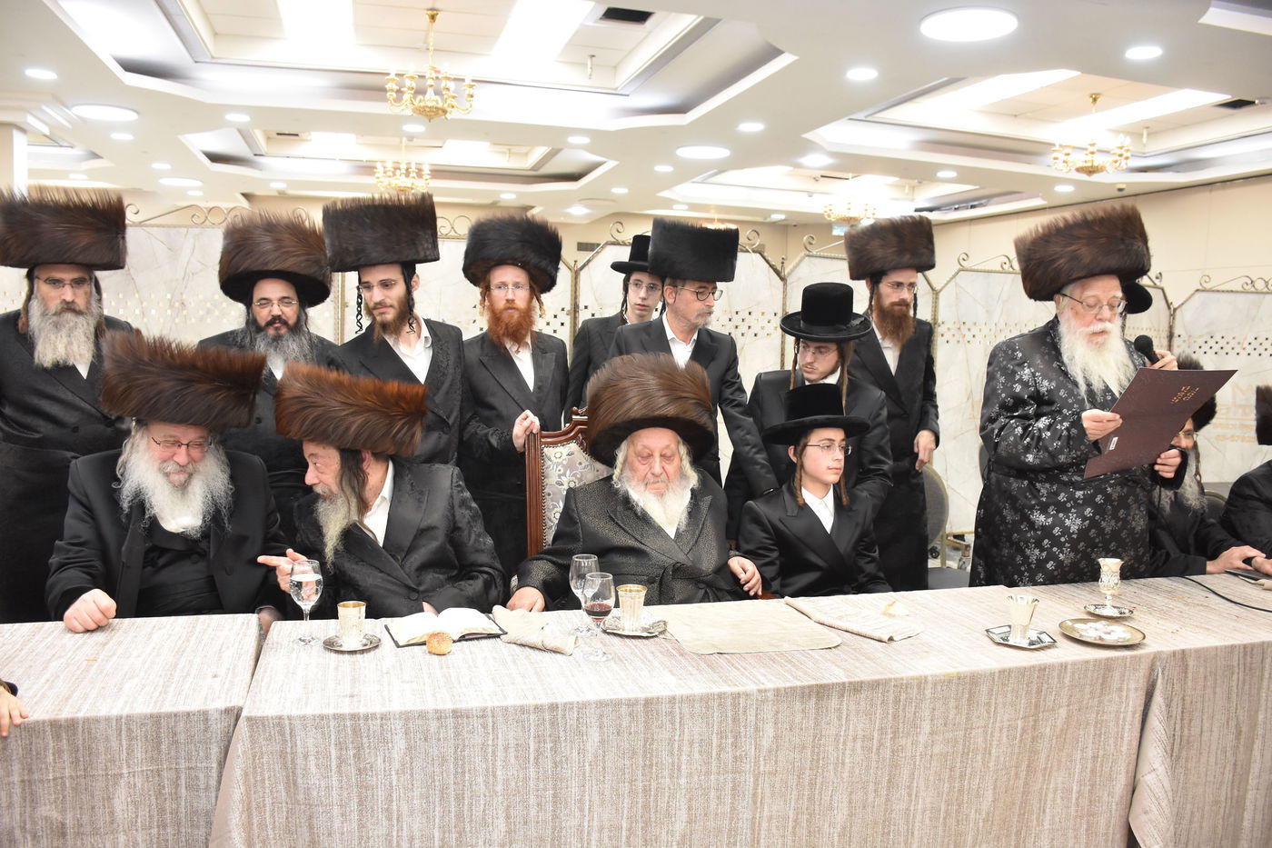 שמחת התנאים בחצרות נדבורנה - נאראל - זוועהיל - שאץ ויזניץ 