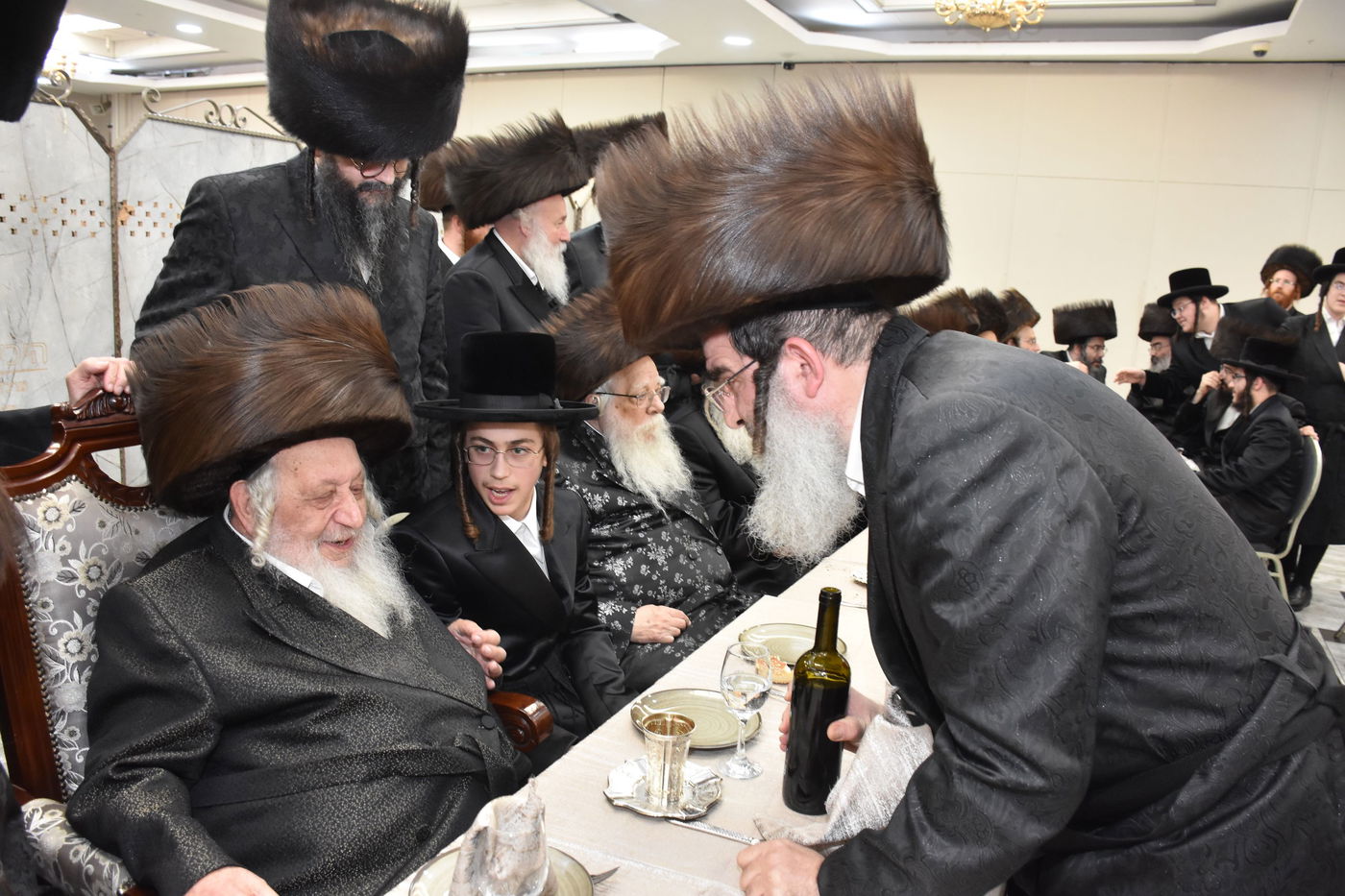 שמחת התנאים בחצרות נדבורנה - נאראל - זוועהיל - שאץ ויזניץ 