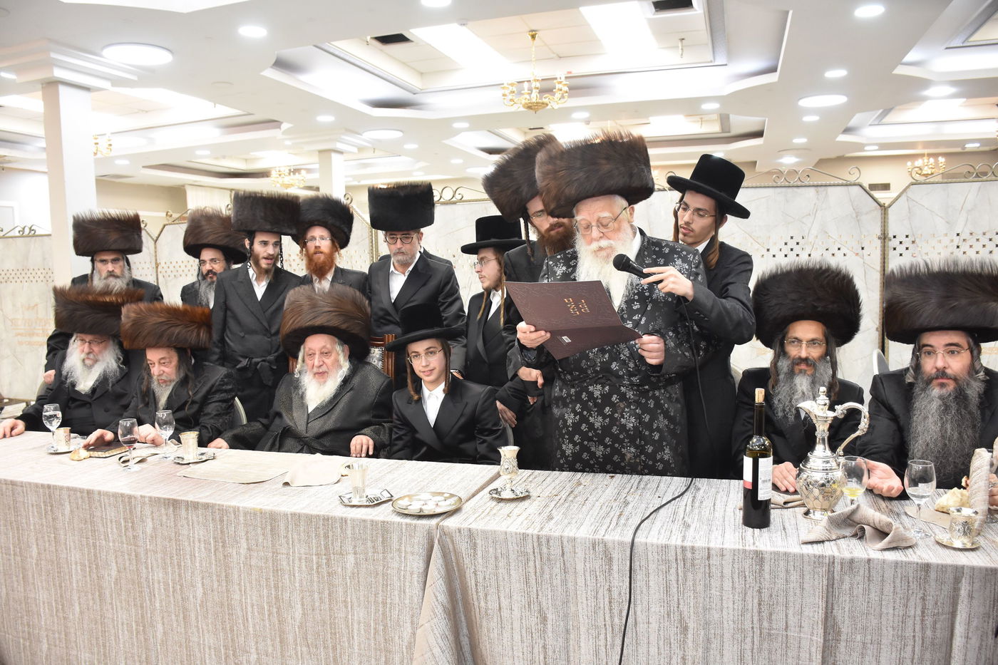 שמחת התנאים בחצרות נדבורנה - נאראל - זוועהיל - שאץ ויזניץ 